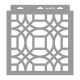 Kanpur stencil - 3D - 31x35 cm közepes