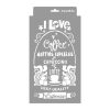 Coffee painting stencil - 18x35 cm