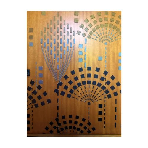 Legyezők stencil - Festő - 18x35 cm kicsi