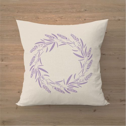 Lavender painting stencil - 31x35 cm