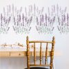 Lavender painting stencil - 18x23 cm