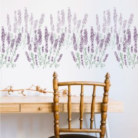 Lavender painting stencil - 18x23 cm