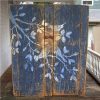 Chirping birds painting stencil - 18x35 cm