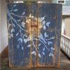 Chirping birds painting stencil - 18x23 cm
