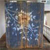 Chirping birds painting stencil - 38x42 cm