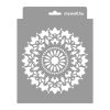 Mandala 12 stencil - 3D - 18x23 cm mini