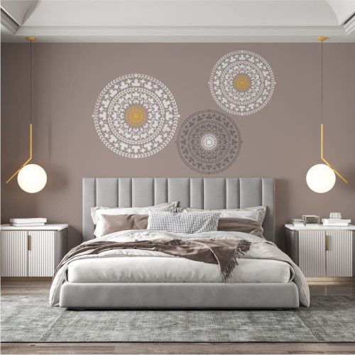 Mandala 12 painting stencil - 18x23 cm