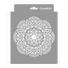 Mandala 13 stencil - Festő - 18x23 cm mini