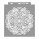 Mandala 13 3D stencil - 38x42 cm 02