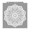Mandala 14 painting stencil - 59x63 cm 02