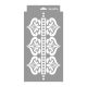 Mandala 14 painting stencil - 18x35 cm