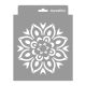 Mandala 01 3D stencil - 18x23 cm