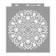 Mandala 01 stencil - 3D - 38x42 cm nagy 1