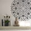 Mandala 01 3D stencil - 38x42 cm 01