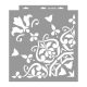 Mandala 04 stencil - Festő - 38x42 cm nagy 1