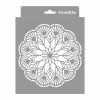 Mandala 06 stencil - Festő - 18x23 cm mini