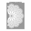 Mandala 06 stencil - 3D - 59x89 cm ultra