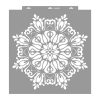 Mandala 09 painting stencil - 59x63 cm