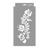 Magyar népmesék stencil - Festő - 18x35 cm kicsi