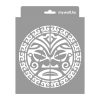 Maori 01 stencil - Festő - 18x23 cm mini