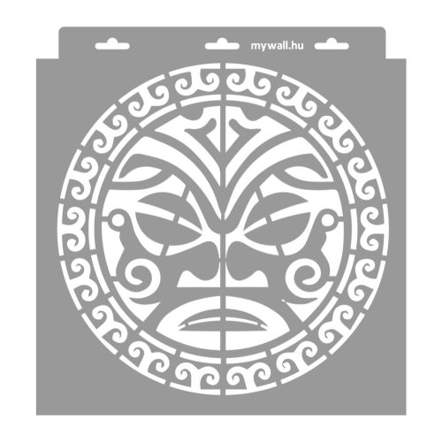 Maori 01 stencil