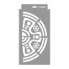 Maori 02 stencil - Festő - 18x35 cm kicsi