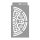 Maori 02 stencil - 3D - 18x35 cm kicsi