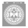 Maori 04 painting stencil - 28x29 cm