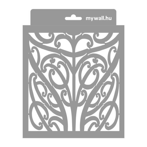 Maori 05 stencil - Festő - 18x23 cm mini