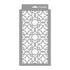 Moroccan lanterns 3D stencil - 18x35 cm