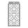 Moroccan lanterns 3D stencil - 18x35 cm