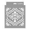 Marokkói lámpások stencil - Festő - 18x23 cm mini