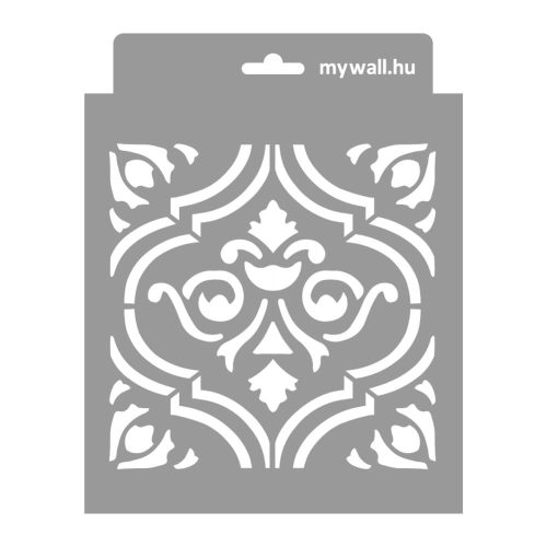 Moroccan lanterns painting stencil - 18x23 cm