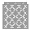 Moroccan 10 painting stencil - 31x35 cm
