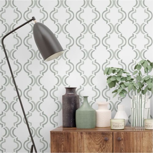 Marokkó 10 stencil - Festő - 38x42 cm nagy