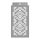 Moroccan 15 painting stencil - 18x35 cm