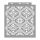 Moroccan 15 painting stencil - 38x42 cm