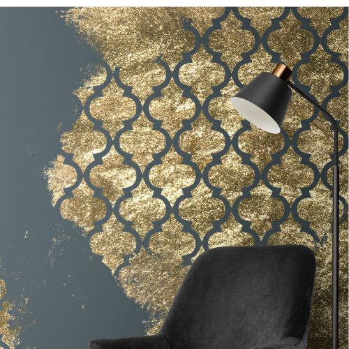 Marokkó 17 stencil - Festő - 59x89 cm ultra