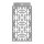 Moroccan 18 painting stencil - 18x35 cm