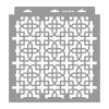 Moroccan 18 painting stencil - 31x35 cm