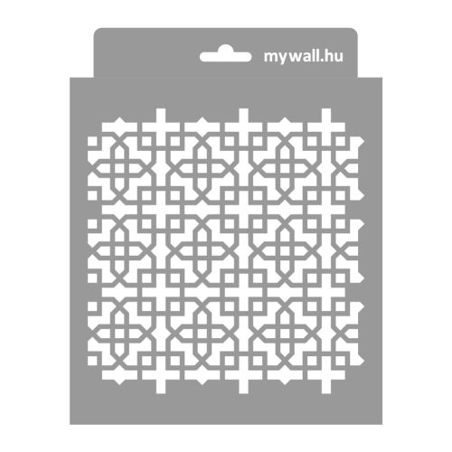 Moroccan 18 painting stencil - 18x23 cm