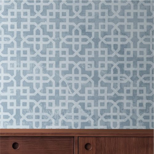 Marokkó 18 stencil - Festő - 38x42 cm nagy