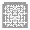 Moroccan 18 3D stencil - 28x29 cm