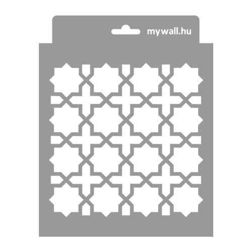 Moroccan 01 painting stencil - 18x23 cm