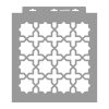 Moroccan 01 painting stencil - 38x42 cm