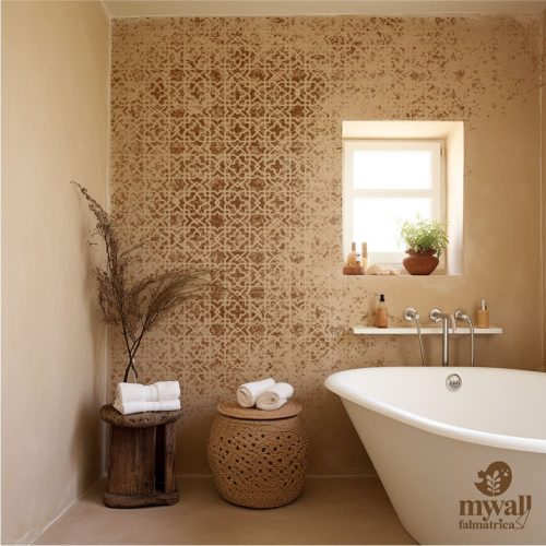 Marokkó 26 stencil - 3D - 18x35 cm kicsi