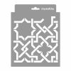 Marokkó 27 stencil - Festő - 18x23 cm mini
