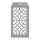 Moroccan 03 painting stencil - 18x35 cm