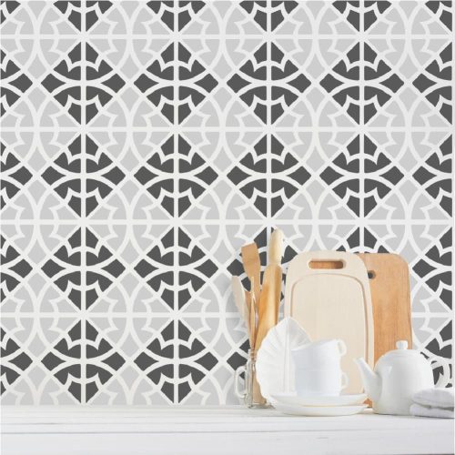 Marokkó 03 stencil - Festő - 38x60 cm maxi