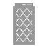 Moroccan 08 painting stencil - 18x35 cm